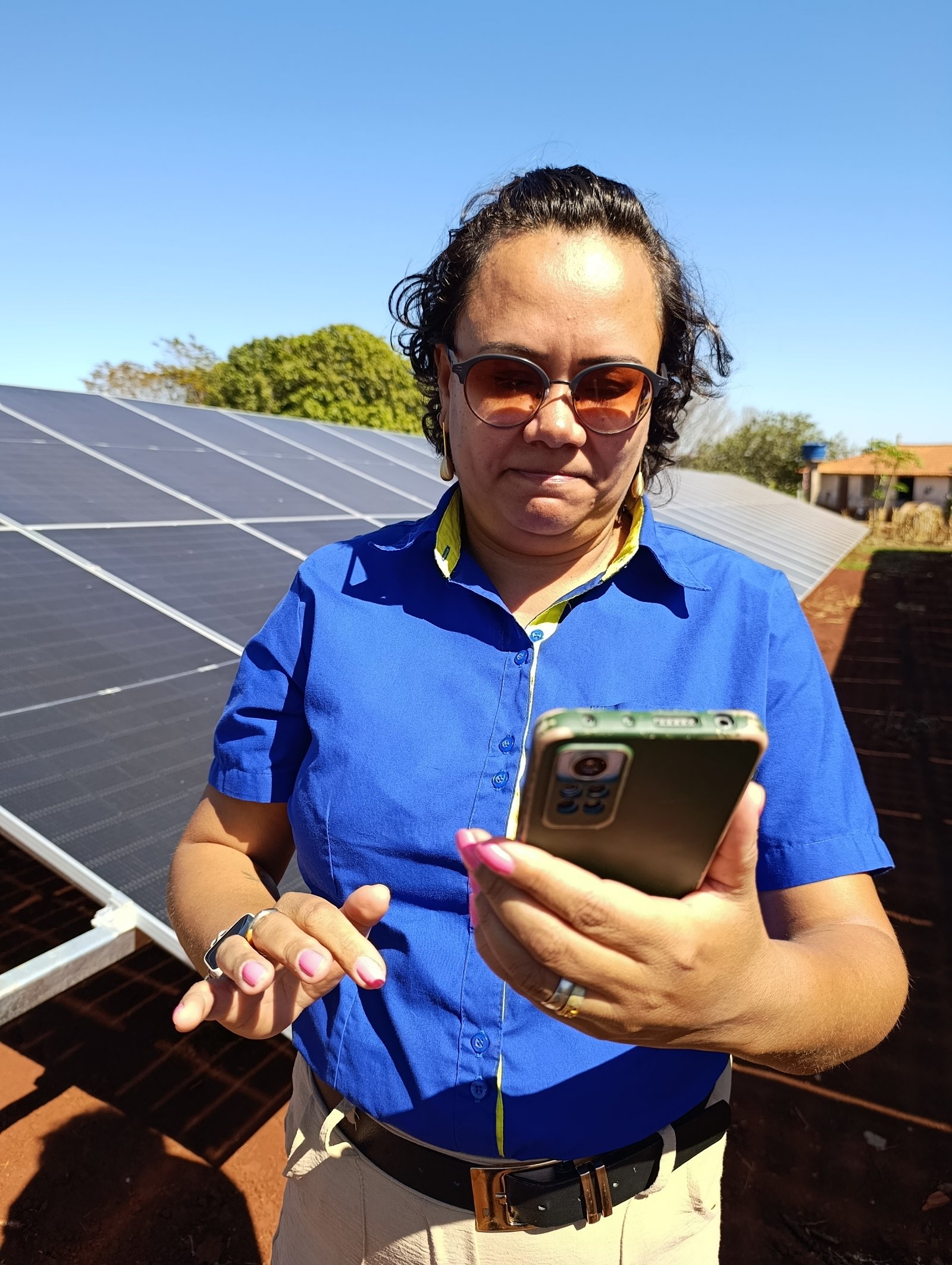 Instalacao solar em telhado
